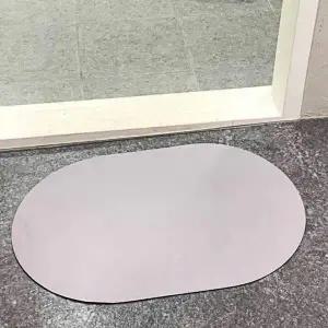 빨아쓰는 소프트 규조토 발매트 그레이 발매트 규조토