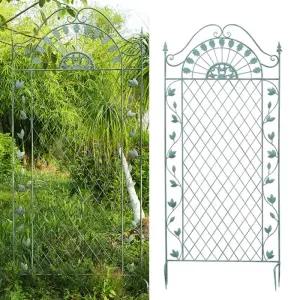 오벨리스크 지지대 아치형 장미 덩굴 철제