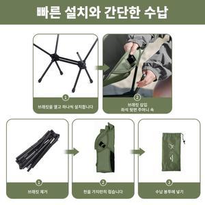 네이처하이크 캠핑 의자 야외 접이식 문 휴대용 여행 피크닉 경량 휴식 L01 하이킹