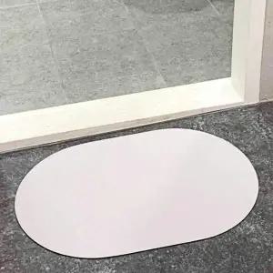 아이보리 빨아쓰는 소프트 규조토 발매트 구조토