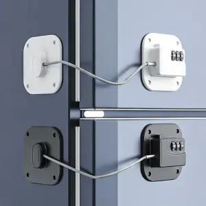 냉장고 시건 장치 캐비닛 자물쇠 다이얼 비밀 번호키 차일드락 잠금