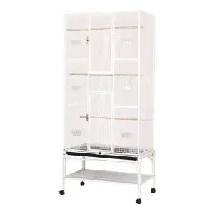 케 앵무새 사육장 대형 바퀴달린