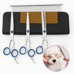 털관리 애견미용가위세트 절삭력좋은가위 전문가용 반려동물
