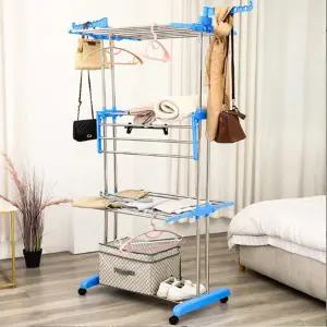 대형빨래건조대 이동식 빨레건조대 이불걸이 옷걸이