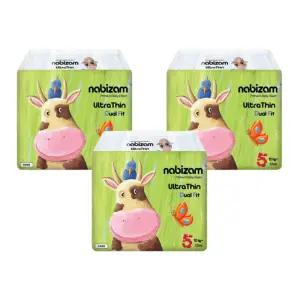 나비잠 기저귀 울트라씬듀얼핏 밴드 특대형(XL) 32매x3팩