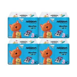 나비잠 기저귀 울트라씬듀얼핏 밴드 중형(M) 40매x4팩