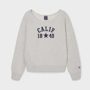 [백화점 정품] 후아유 여성 캘리 로우컷 맨투맨(루즈핏) WHMWG2291F