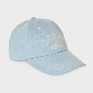 [백화점 정품] 후아유 남녀공용 Denim Chain Stitch Ball Cap WHACG2323A