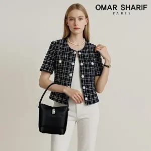 [오마샤리프]천연소가죽 여성 토트백 겸 크로스백 OS2248