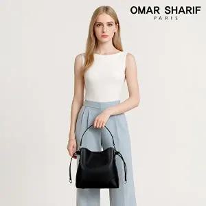 [오마샤리프]천연소가죽 여성 토트백 겸 크로스백 OS2247
