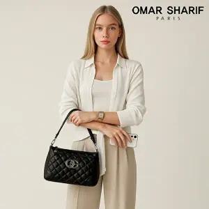 [오마샤리프]캐비어가죽 숄더백 겸 크로스백 OS195CA