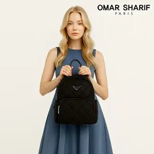 [오마샤리프]퀼팅 여성 백팩 OS311