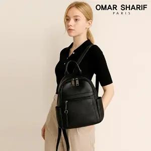[오마샤리프]천연 소가죽 여성백팩 OS8093