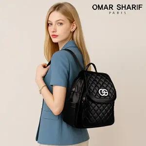 [오마샤리프]캐비어가죽 여성백팩 OS345