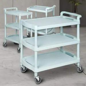 [에이치플러스몰]W 서빙카트 주방트롤리 업송용식당 이동식웨건 서빙카 드레싱카