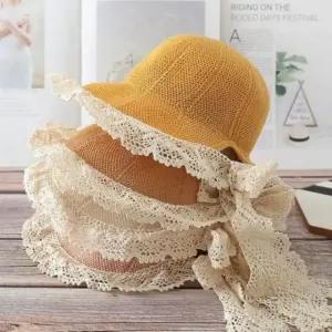 유아 준캡 어린이 가을 여름 보넷형 밀짚레이스 밀짚모자 벙거지 자외선차단 봄 아동 귀여운모자