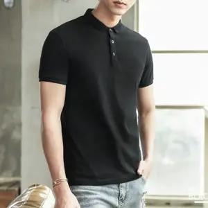 [모로엠] 남성 슬림핏 폴로 카라 티셔츠 ON-TSH-QWFMU9B6