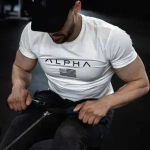 [모로엠] 컬러풀 남성 운동 반팔 티셔츠 DMG-TSH-Q4533609