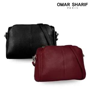 천연소가죽 여성 숄더백 겸 크로스백 OS2136