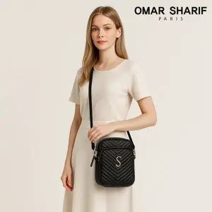 V라인 퀼팅 여성 크로스백 OS784