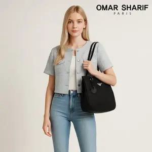 소가죽 트림 여성 숄더백 겸 토트백 OS198