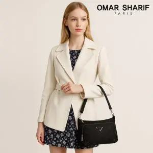 소가죽 트림 여성 숄더백 겸 크로스백 OS197