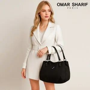 소가죽 트림 여성 숄더백 겸 크로스백 OS178A-BG