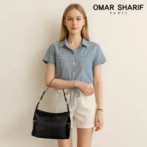 천연소가죽 여성 숄더백 겸 크로스백 OS2116