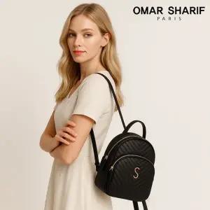 V라인 퀼팅 여성 2IN1 백팩 겸 크로스백 OS348