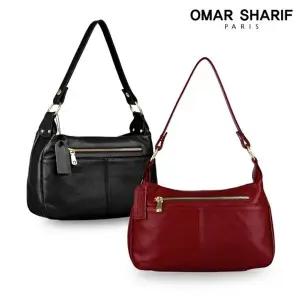 천연 소가죽 여성 핸드백 겸 숄더백 OS8810