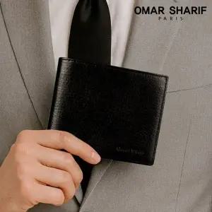 내추럴그레인 천연소가죽 남성 반지갑 OS6557