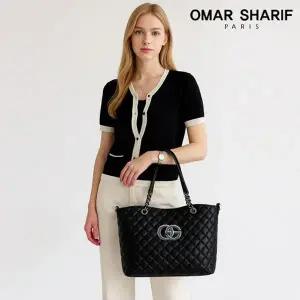 캐비어가죽 숄더백 겸 쇼퍼백 OS190