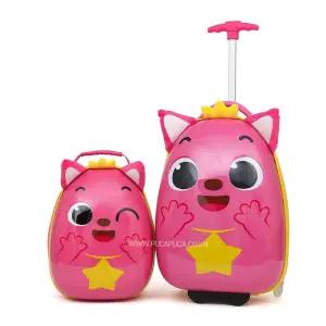 핑크퐁캐리어 핑크퐁 캐리어 백팩세트 여아동 여행가방 휠백