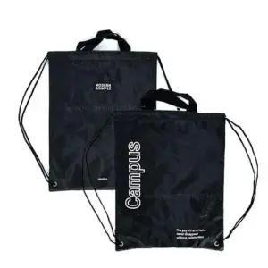 보조가방 옴니버스 심플 어깨끈 조리개 실내화주머니