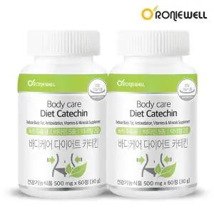 [롯데백화점]로니웰 [로니웰] 바디케어 다이어트 카테킨 60정 x 2병 (총 2개월분)