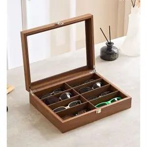 안경집 시계 보관함 수납 선글라스 원목 워치와인더 손목