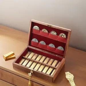 금보관함 골드바케이스 금괴 골드바 자개함 순금 귀중품