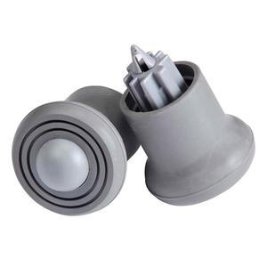 노인 및 성인을 위한 자동 브레이크, 워커 피트 글라이드, 뒷다리에 대한 유니버설 핏 교체 팁, 러버 피트, 슬라이더 또는 카펫, 바닥, 보도용 롤러용 글라이더를 장착한 카렉스 글라이드