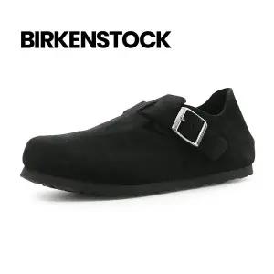 [버켄스탁] 런던 스웨이드 레더 네로우 (1028078)/