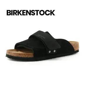 [버켄스탁] 교토 네로우 누벅 스웨이드 레더 블랙 (1022566)/