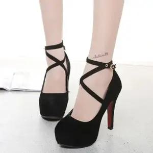 인기상품 발목 스트랩 힐구두 샌들 슈즈 여성 데일리 킬힐 구두 [W64DE94_260331]