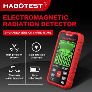 HABOTEST EMF 계량기 전자기 방사선 테스터 전기장 자기장 RF 무선 주파수 검출기 HT628