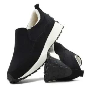 남자20대신발 남녀공용 겨울 털슈즈 데일리 슬립온 방한 신발