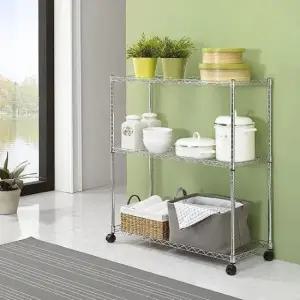 다용도선반 메탈선반 900 3단 다용도실 아파트베란다 좁은 진열대