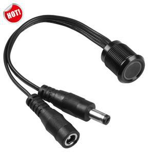 블랙 LED 스마트 조광기 스위치, 라이트 캐비닛용 메모리 조광, 터치 기능, 24V, 스트립, 6A DC12V