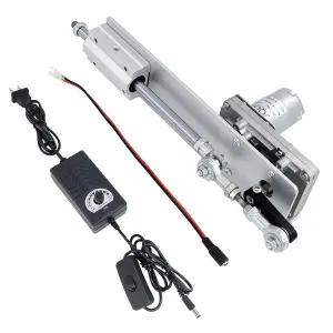 왕복 사이클 선형 액추에이터 DC 24V 120RPM 스트로크 2cm-8cm 조절 가능한 텔레스코픽