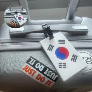 TC 태극기 국뽕 가방 골프백 네임태그 캐리어 여행용