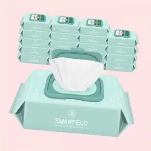 스마트 모데라토 도톰엠보 80매 20팩 캡형 아기물티슈 4307988