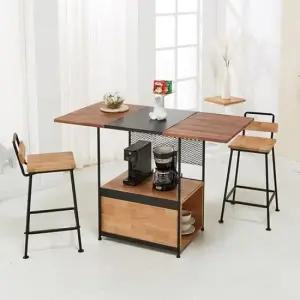 테이블 다이젠 에르디 멀바우 원목 홈바