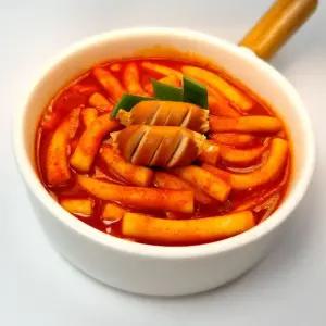슬림떡볶이 중간맛 4개